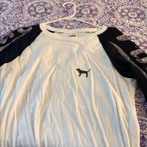 PINK Long- Sleeve Tee - worn ONCE